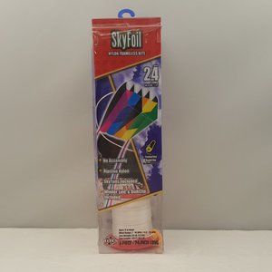 XKITES SkyFoil Nylon Frameless Kite 24" RAINBOW 🆕